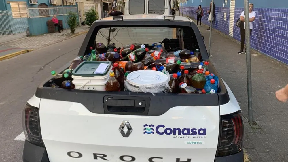 Começou nesta semana mais uma edição do Projeto Óleo Solidário.